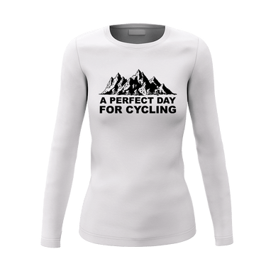 Perfect Day For Cycling Women Long Sleeve Shirt